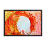 SACRAL CHAKRA by Rebecca Bond Framed Paper Print