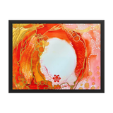 SACRAL CHAKRA by Rebecca Bond Framed Paper Print
