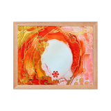 SACRAL CHAKRA by Rebecca Bond Framed Paper Print