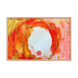 SACRAL CHAKRA by Rebecca Bond Framed Paper Print