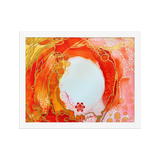 SACRAL CHAKRA by Rebecca Bond Framed Paper Print