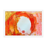SACRAL CHAKRA by Rebecca Bond Framed Paper Print