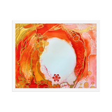 SACRAL CHAKRA by Rebecca Bond Framed Paper Print