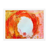SACRAL CHAKRA by Rebecca Bond Framed Paper Print