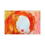 SACRAL CHAKRA by Rebecca Bond Framed Paper Print
