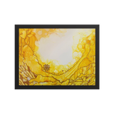 SOLAR PLEXUS CHAKRA by Rebecca Bond Framed Paper Print
