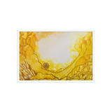 SOLAR PLEXUS CHAKRA by Rebecca Bond Framed Paper Print