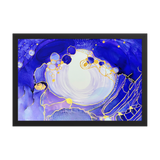 THIRD EYE CHAKRA by Rebecca Bond Framed Paper Print