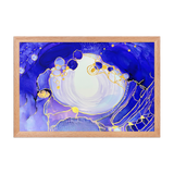 THIRD EYE CHAKRA by Rebecca Bond Framed Paper Print