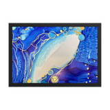 THROAT CHAKRA by Rebecca Bond Framed Paper Print