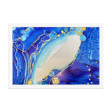 THROAT CHAKRA by Rebecca Bond Framed Paper Print