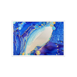 THROAT CHAKRA by Rebecca Bond Framed Paper Print