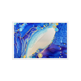 THROAT CHAKRA by Rebecca Bond Framed Paper Print