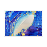 THROAT CHAKRA by Rebecca Bond Framed Paper Print