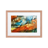 DESERT LANDSCAPE by Rebecca Bond Framed Paper Print with Mat