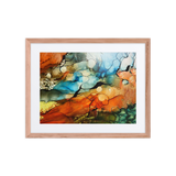 DESERT LANDSCAPE by Rebecca Bond Framed Paper Print with Mat