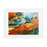 DESERT LANDSCAPE by Rebecca Bond Framed Paper Print with Mat
