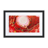 ROOT CHAKRA by Rebecca Bond Framed Paper Print with Mat