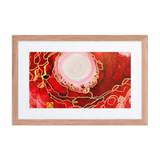 ROOT CHAKRA by Rebecca Bond Framed Paper Print with Mat