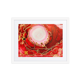 ROOT CHAKRA by Rebecca Bond Framed Paper Print with Mat