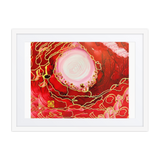 ROOT CHAKRA by Rebecca Bond Framed Paper Print with Mat