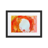 SACRAL CHAKRA by Rebecca Bond Framed Paper Print with Mat