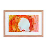 SACRAL CHAKRA by Rebecca Bond Framed Paper Print with Mat