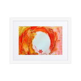 SACRAL CHAKRA by Rebecca Bond Framed Paper Print with Mat