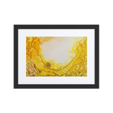 SOLAR PLEXUS CHAKRA by Rebecca Bond Framed Paper Print with Mat