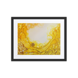 SOLAR PLEXUS CHAKRA by Rebecca Bond Framed Paper Print with Mat