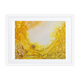 SOLAR PLEXUS CHAKRA by Rebecca Bond Framed Paper Print with Mat