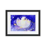 THIRD EYE CHAKRA by Rebecca Bond Framed Paper Print with Mat