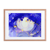 THIRD EYE CHAKRA by Rebecca Bond Framed Paper Print with Mat