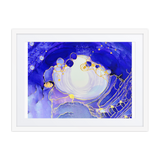THIRD EYE CHAKRA by Rebecca Bond Framed Paper Print with Mat
