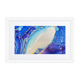 THROAT CHAKRA by Rebecca Bond Framed Paper Print with Mat