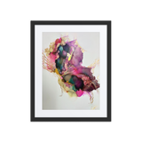 IN BLOOM by Rebecca Bond Framed Paper Print with Mat
