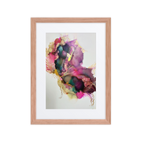 IN BLOOM by Rebecca Bond Framed Paper Print with Mat