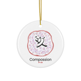 PIG Zodiac Animals Energy Art by Manwol Ceramic Ornament