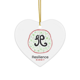 RABBIT Zodiac Animals Energy Art by Manwol Ceramic Ornament