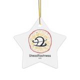 OX Zodiac Animals Energy Art by Manwol Ceramic Ornament