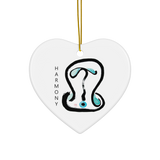 HARMONY Fortune Talisman Energy Art by Manwol Ceramic Ornament