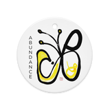 ABUNDANCE Fortune Talisman Energy Art by Manwol Double-Sided Ceramic Ornament