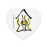 SUCCESS Fortune Talisman Energy Art by Manwol Double-Sided Ceramic Ornament