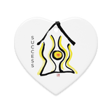 SUCCESS Fortune Talisman Energy Art by Manwol Double-Sided Ceramic Ornament