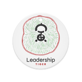 TIGER Zodiac Animals Energy Art by Manwol Double-Sided Ceramic Ornament