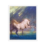 Dancing Light | Al Choi Energy Art | Framed Paper Print