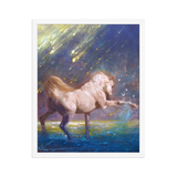 Dancing Light | Al Choi Energy Art | Framed Paper Print