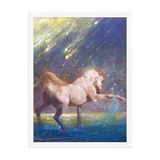 Dancing Light | Al Choi Energy Art | Framed Paper Print