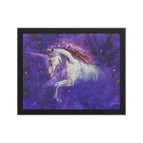 A Star Emerging from the Darkness | Al Choi Energy Art | Framed Paper Print