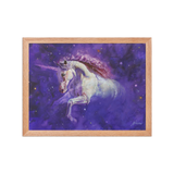 A Star Emerging from the Darkness | Al Choi Energy Art | Framed Paper Print